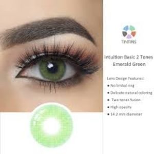Tintiris Emerald Green Colored Lenses